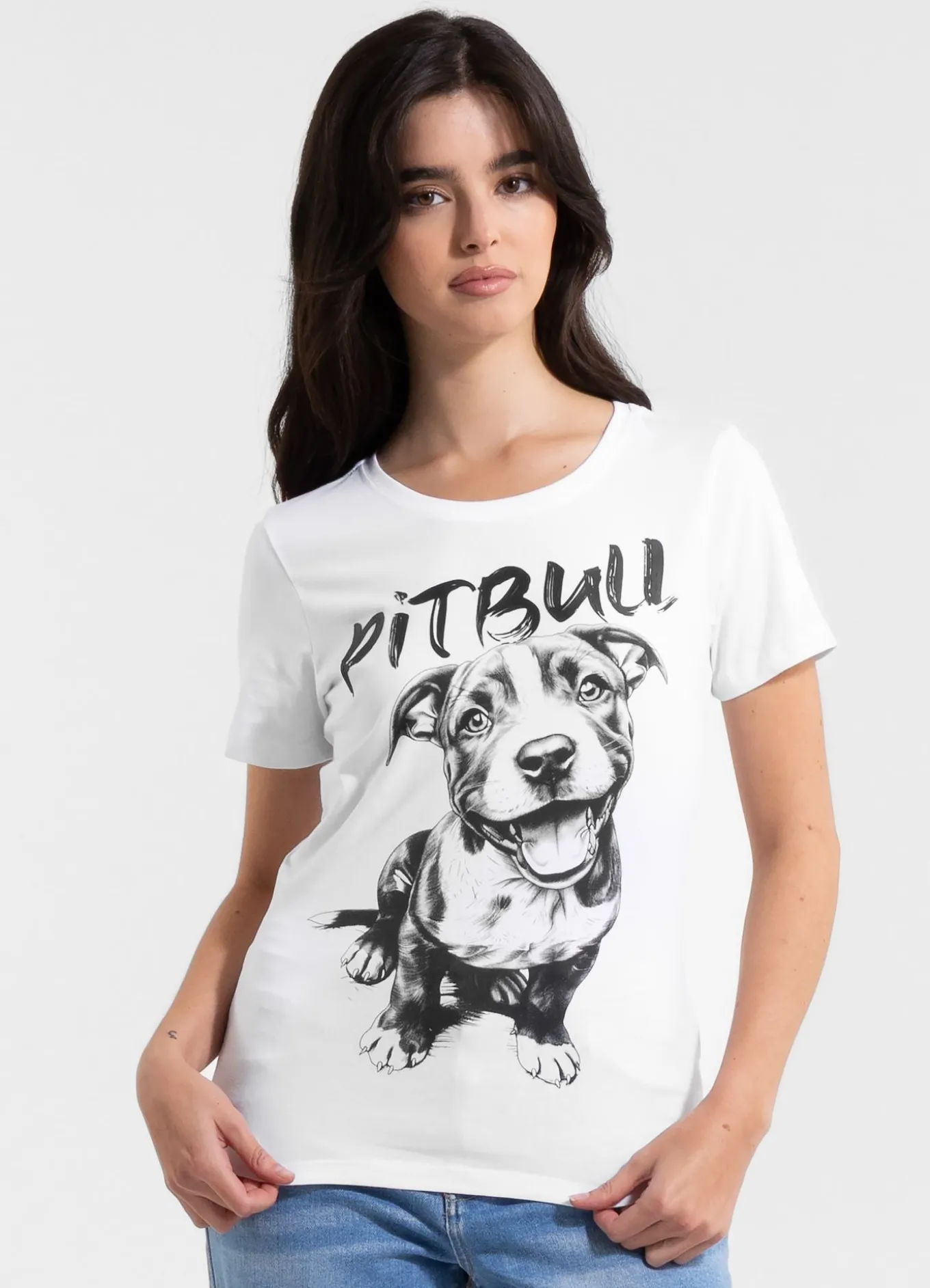 Women's T-Shirt PUPPY II - White