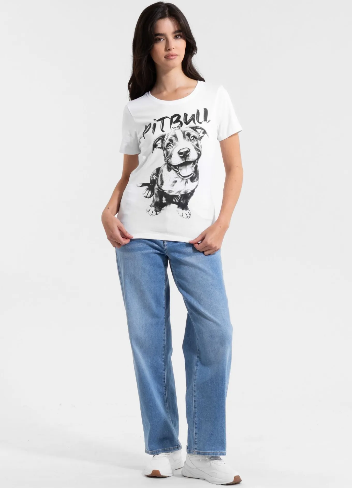 Women's T-Shirt PUPPY II - White