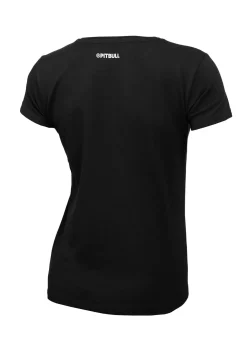 Women's T-Shirt Slim Fit SMALL LOGO - Black