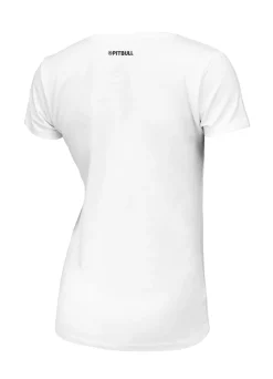 Women's T-Shirt Slim Fit SMALL LOGO - White