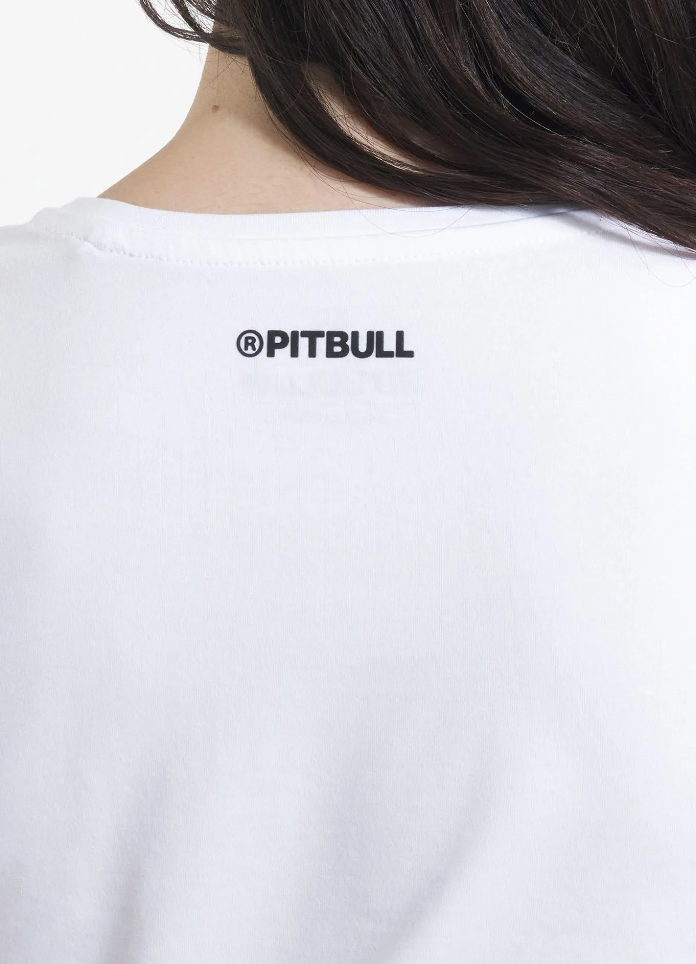 Women's T-Shirt Slim Fit SMALL LOGO - White