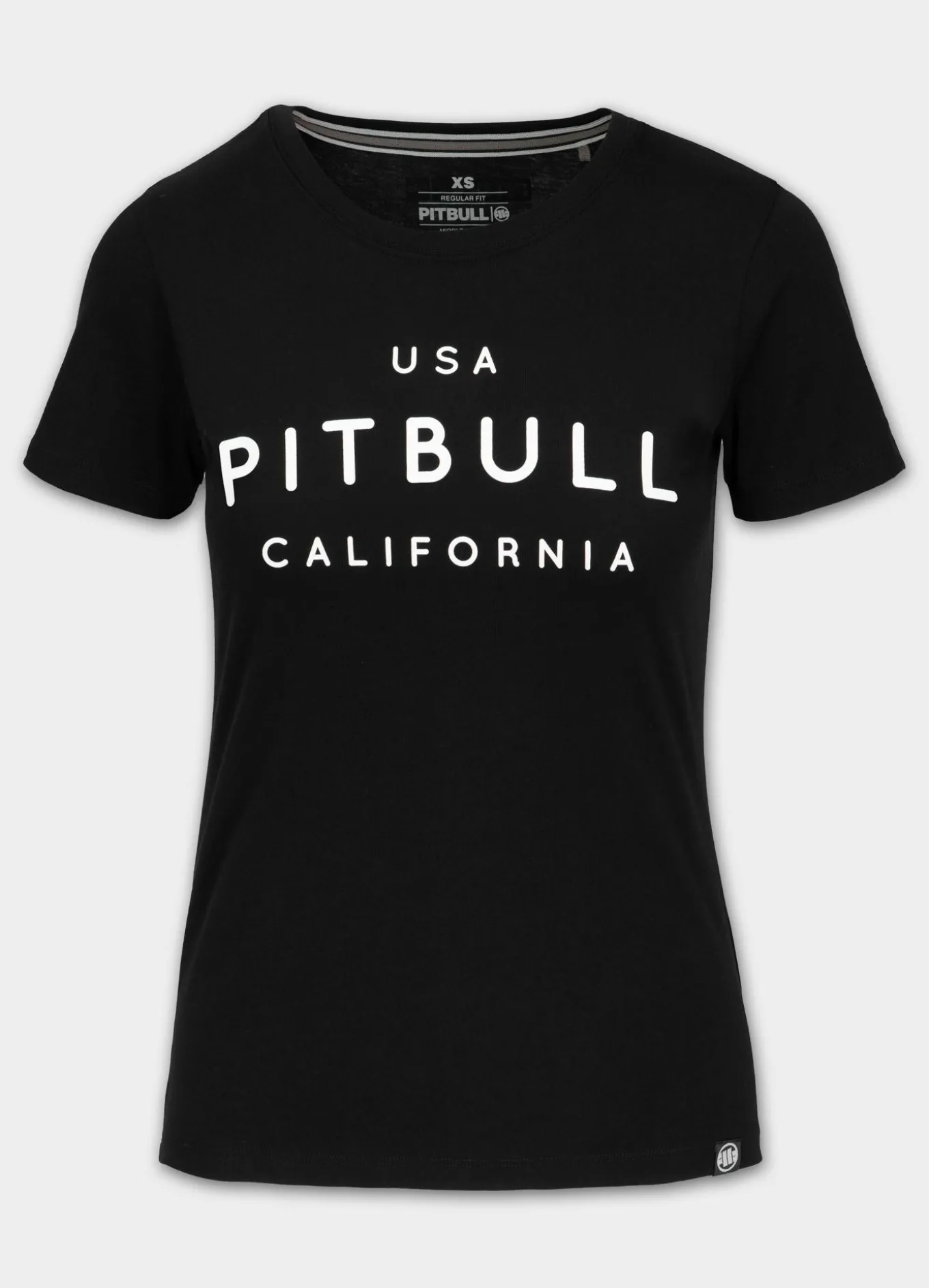 Women's T-Shirt USA CAL - Black
