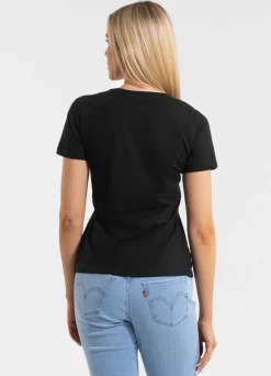 Women's T-Shirt USA CAL - Black