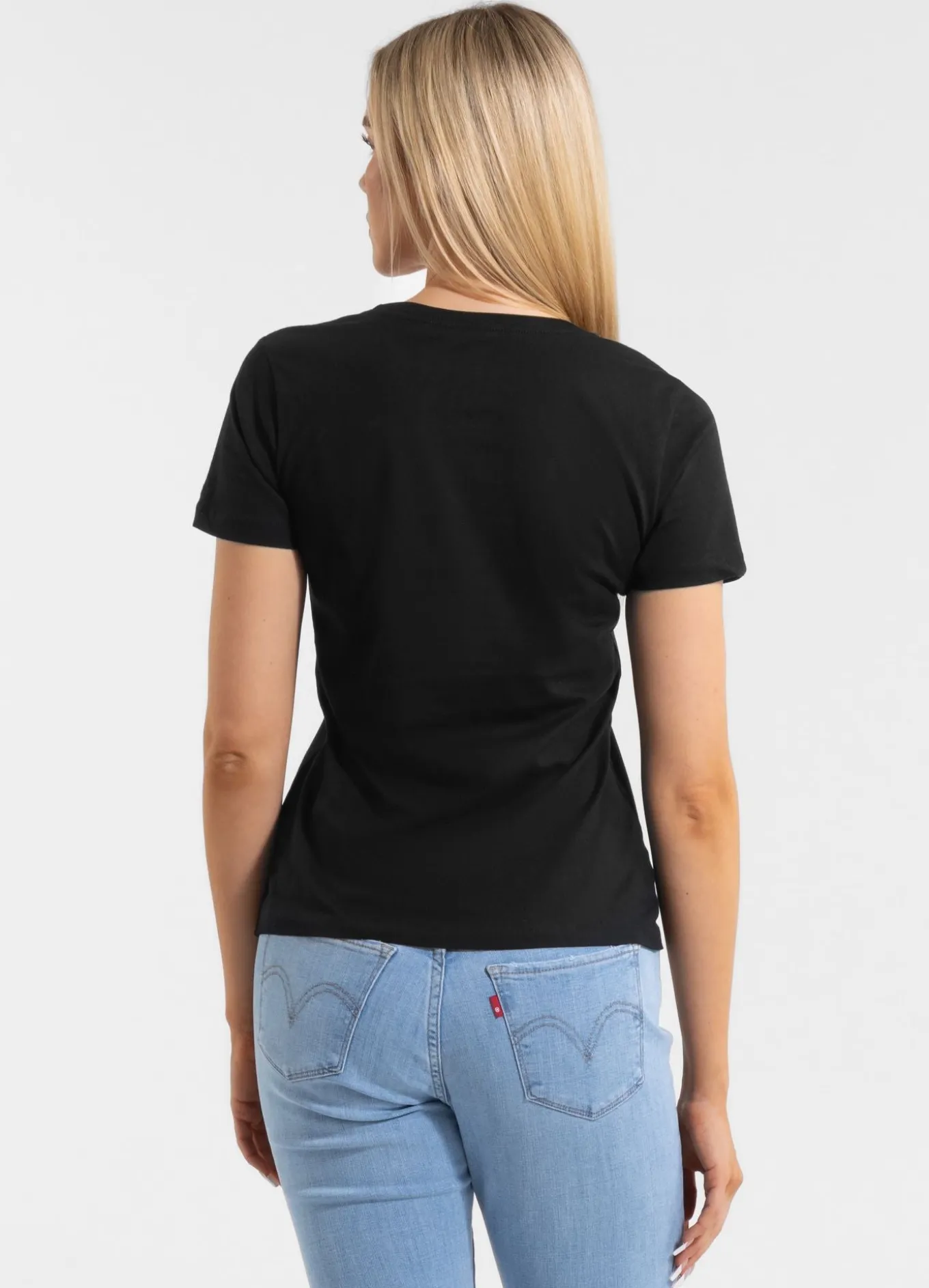 Women's T-Shirt USA CAL - Black