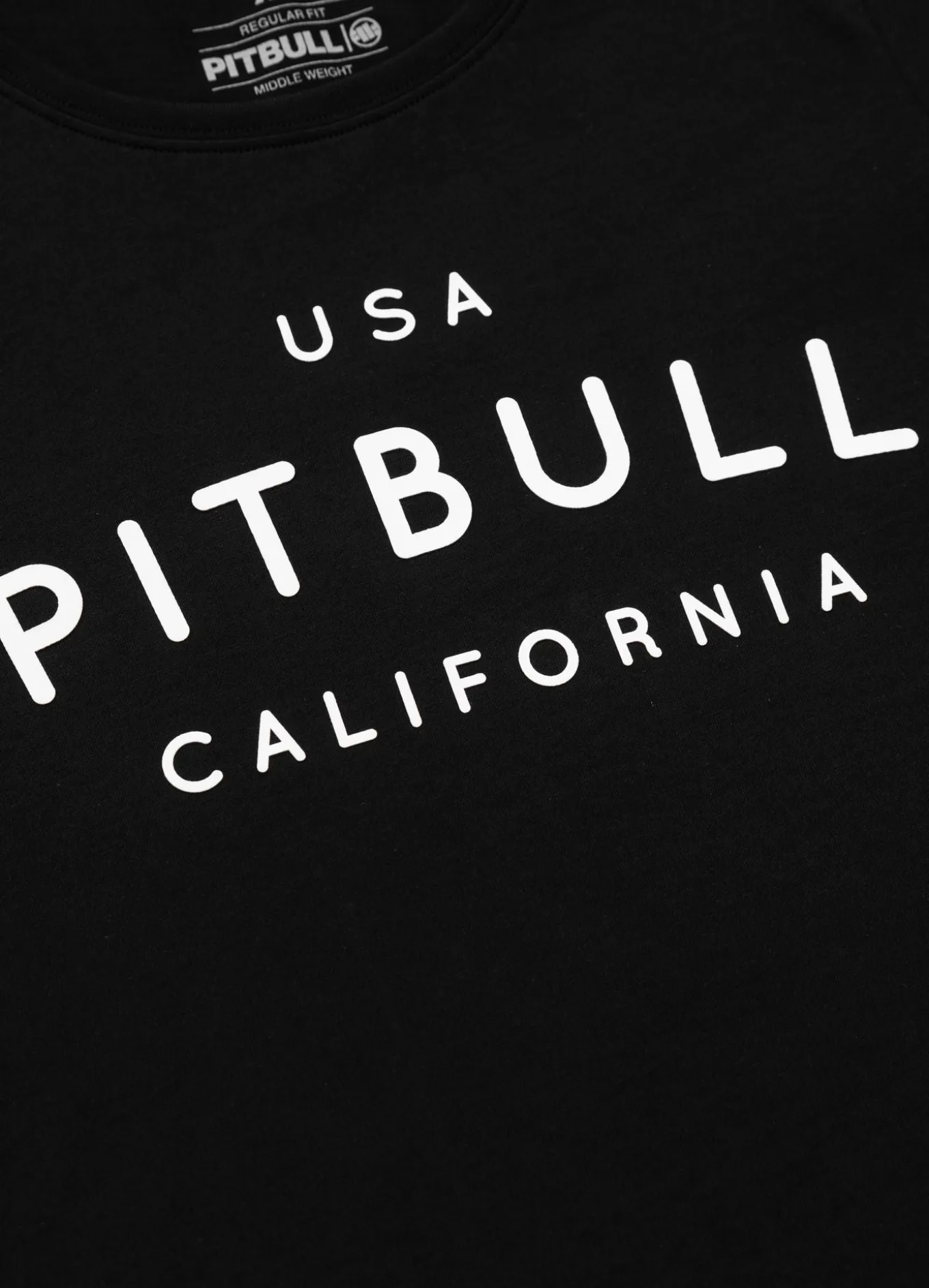Women's T-Shirt USA CAL - Black