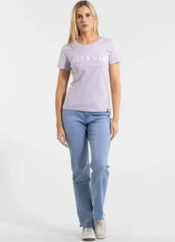 Women's T-Shirt USA CAL - Lilac