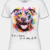 Women's T-Shirt WATERCOLOR - White