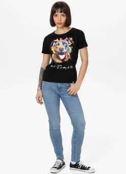 Women's T-Shirt WATERCOLOR - Black