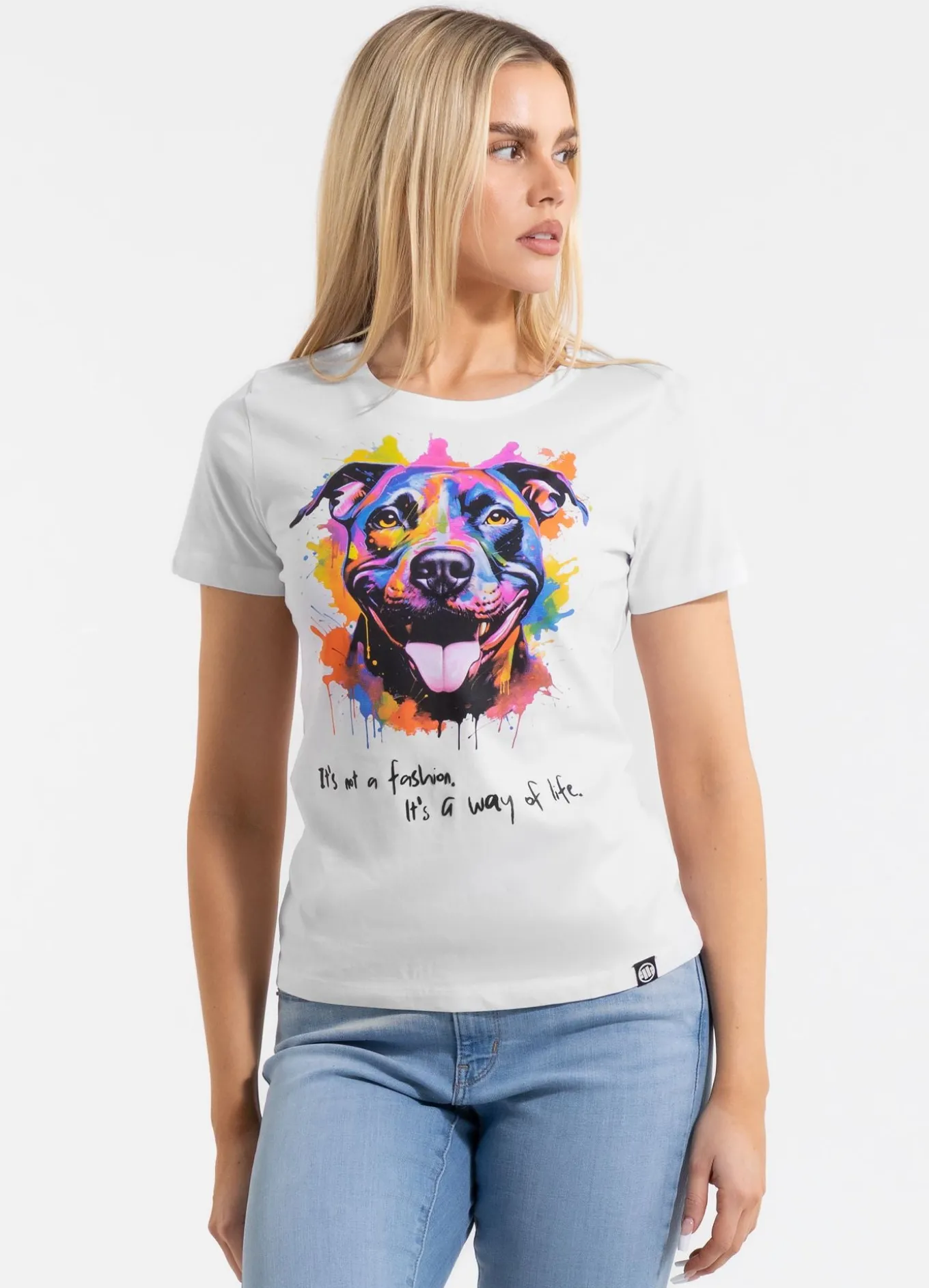Women's T-Shirt WATERCOLOR - White
