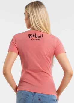 Women's T-Shirt WATERCOLOR - Coral