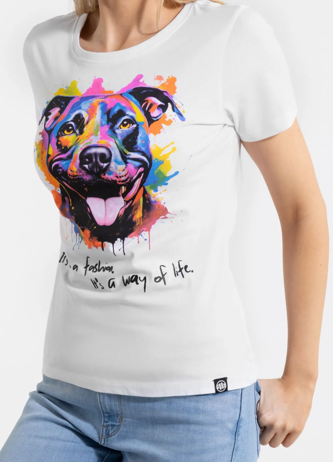 Women's T-Shirt WATERCOLOR - White