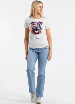 Women's T-Shirt WATERCOLOR - White