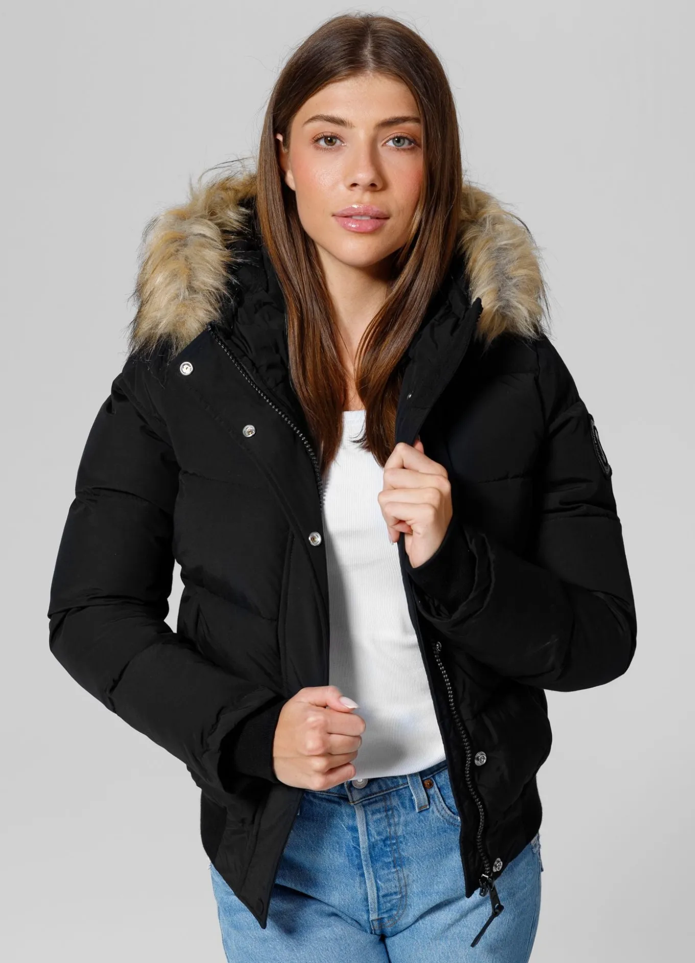 Women's winter hooded jacket Azalea