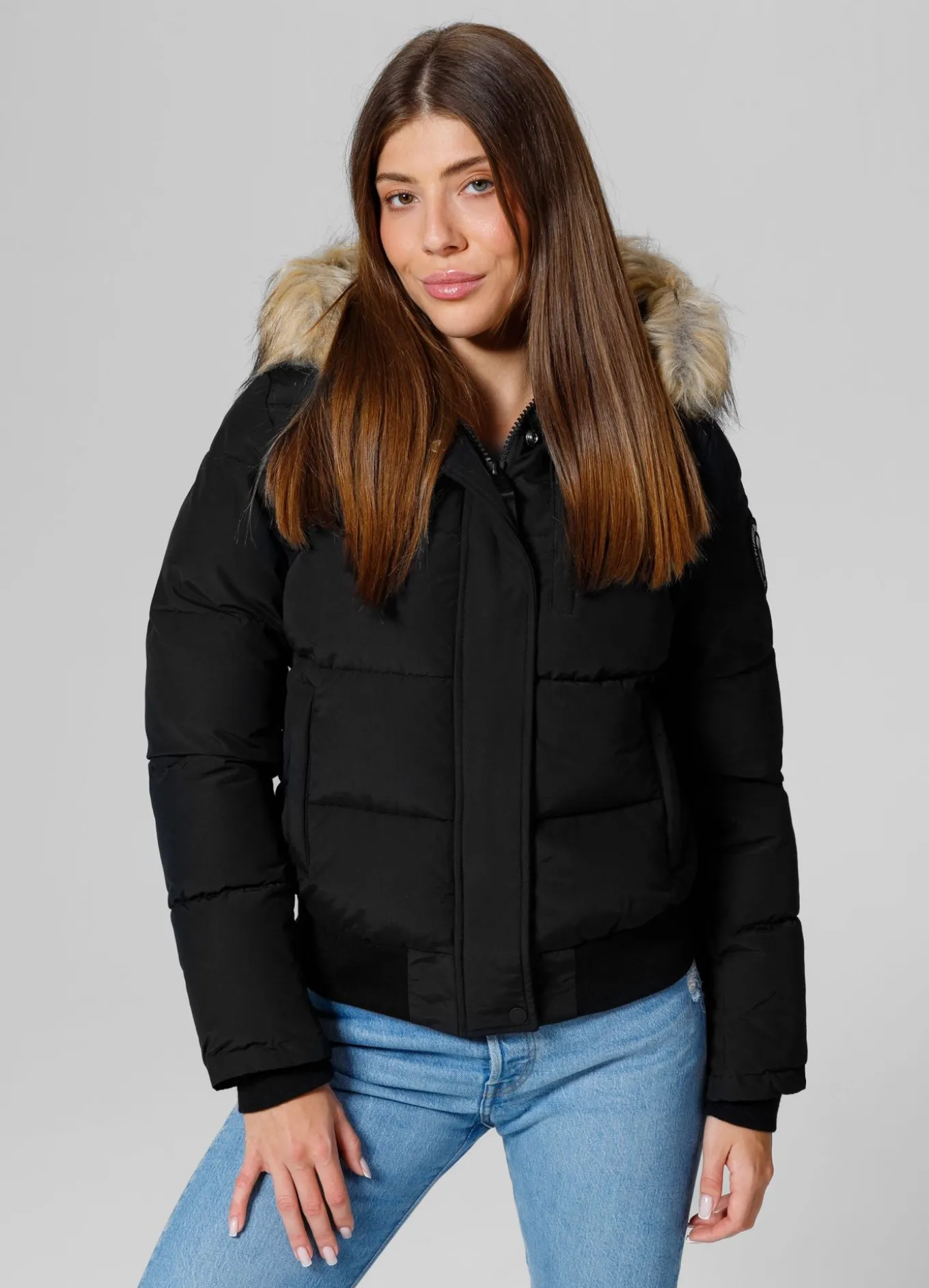 Women's winter hooded jacket Azalea