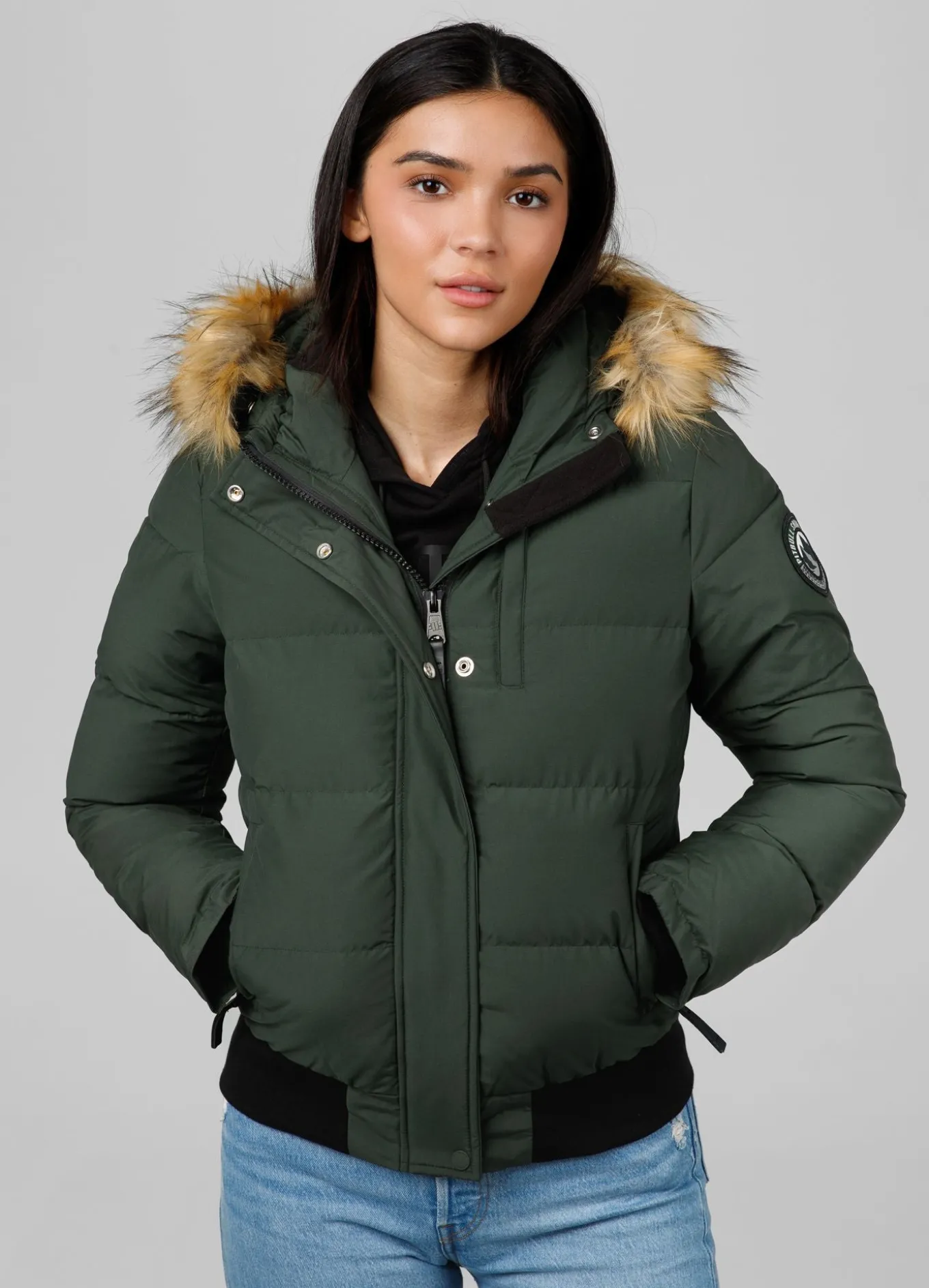 Women's winter hooded jacket Azalea