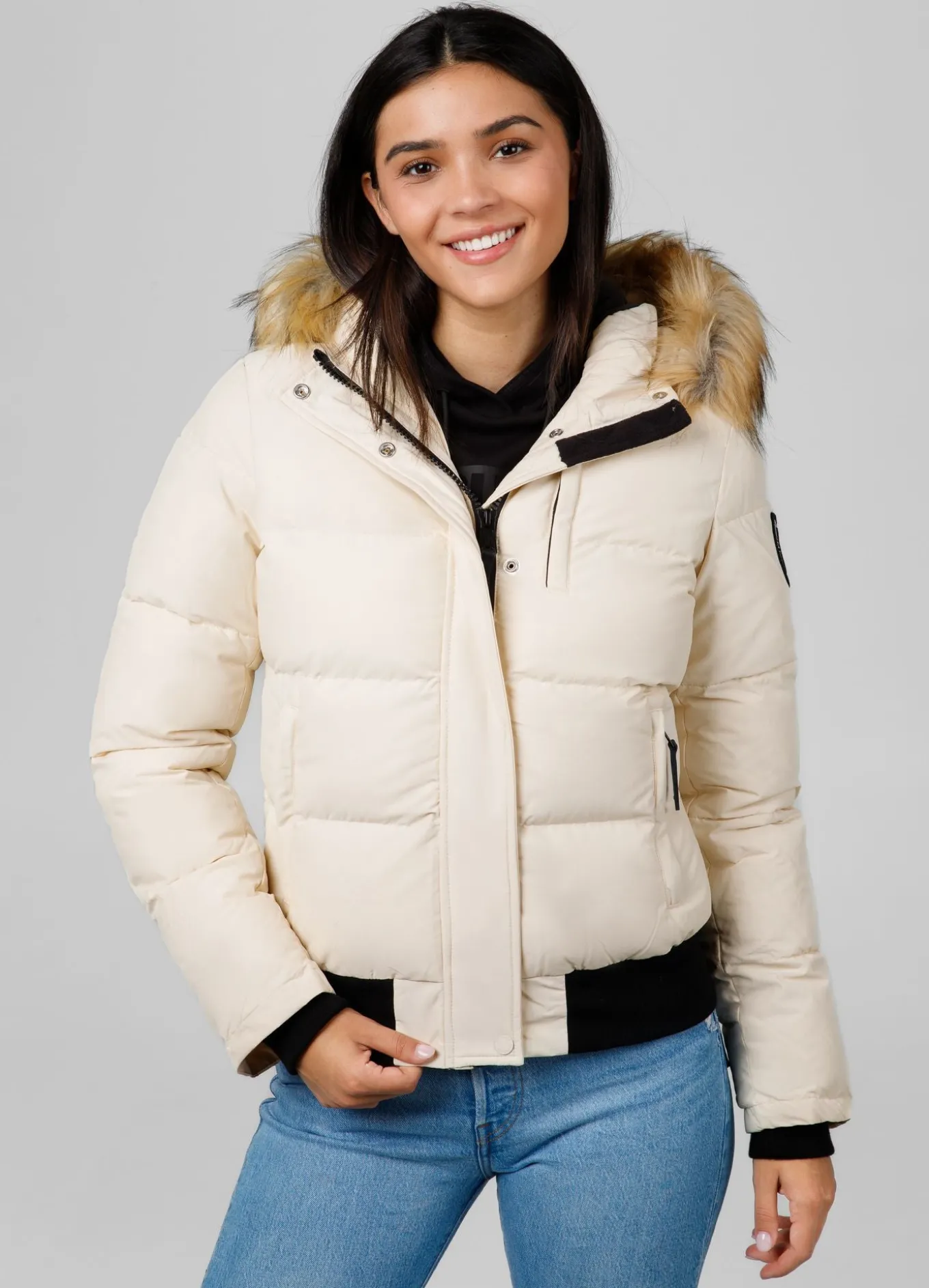 Women's winter hooded jacket Azalea