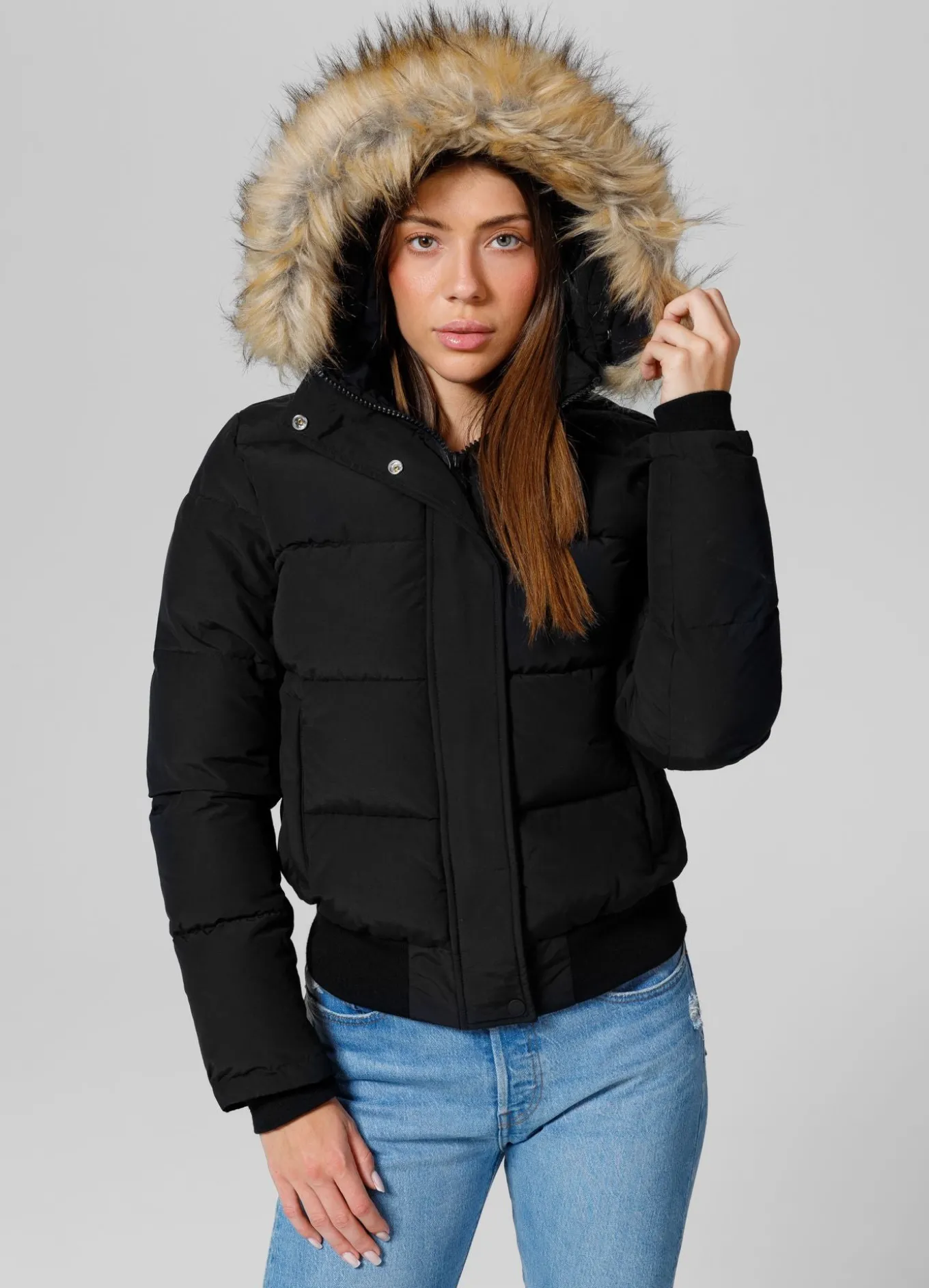 Women's winter hooded jacket Azalea