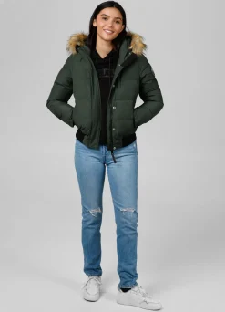 Women's winter hooded jacket Azalea