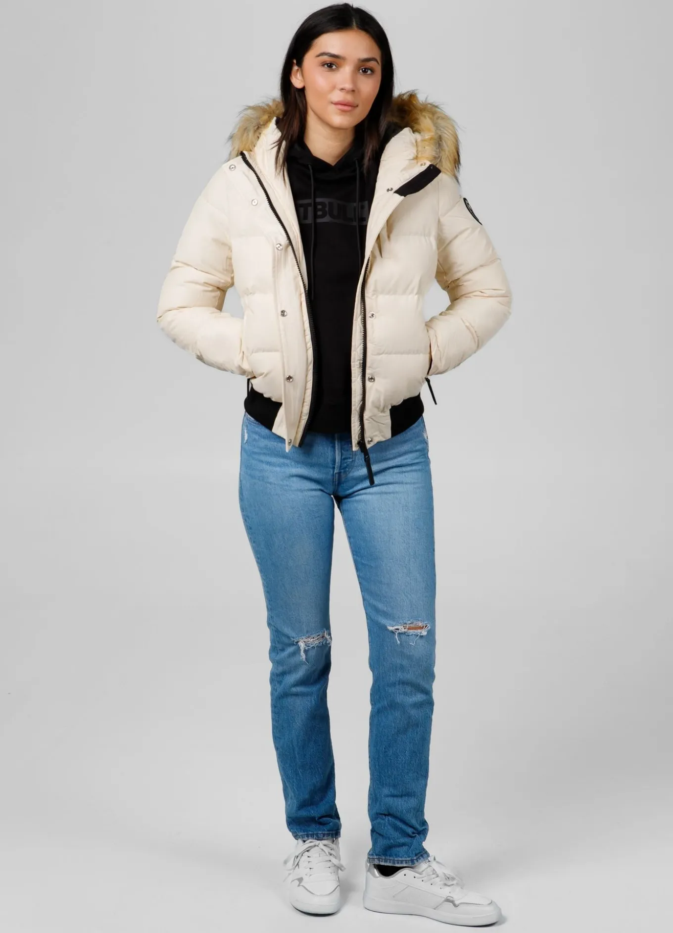 Women's winter hooded jacket Azalea