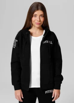 Women's zip-up hoodie French Tyrian