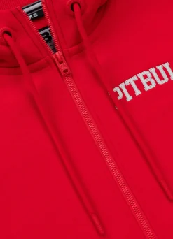 Women's zip-up hoodie French Tyrian