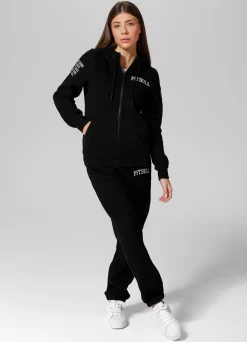 Women's zip-up hoodie French Tyrian