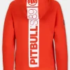 Women's zip-up hoodie Fuchsia - Flame red