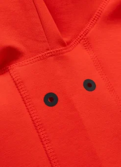 Women's zip-up hoodie Fuchsia - Flame red