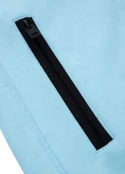 Women's zip-up hoodie Fuchsia - Baby blue