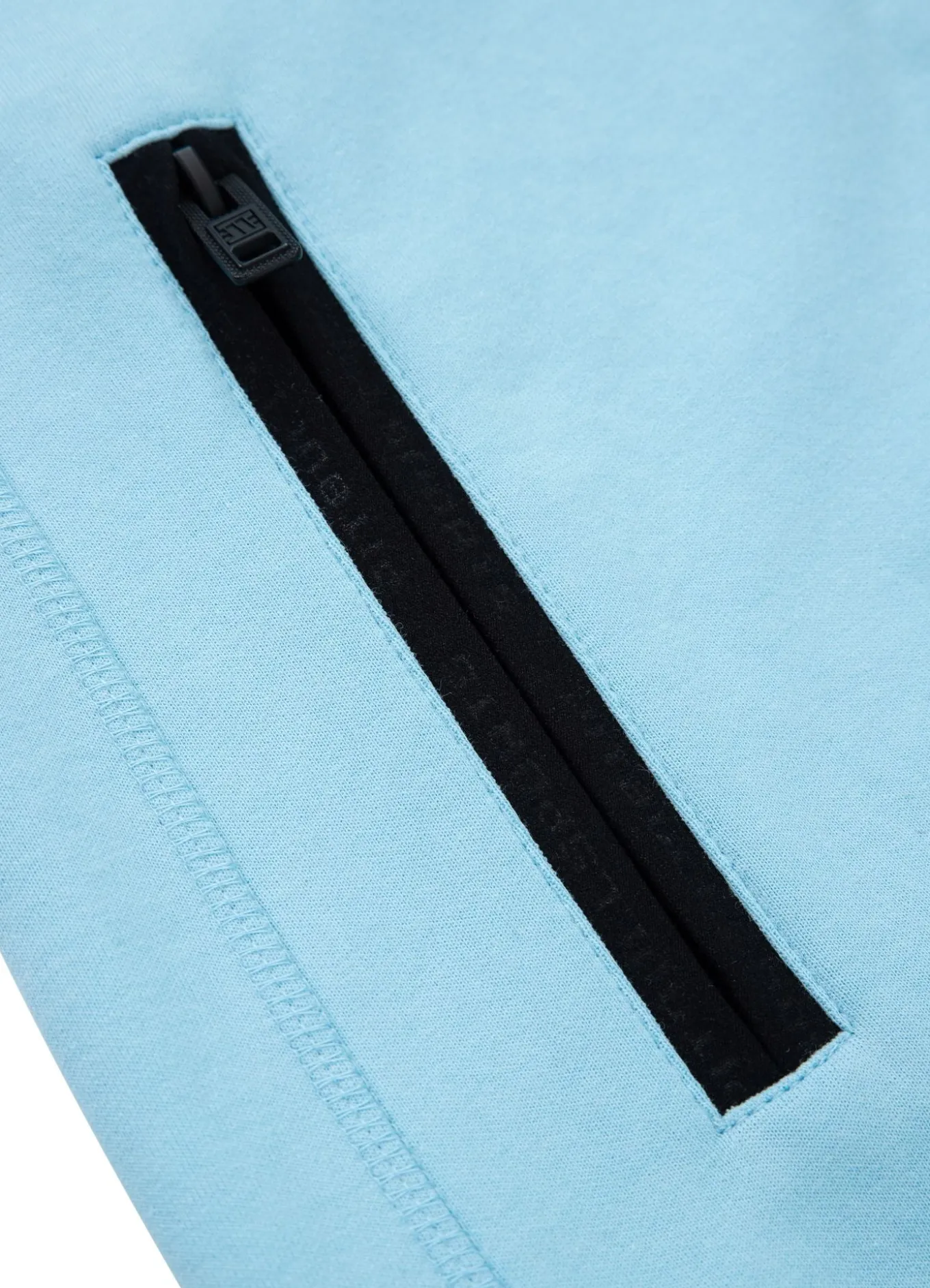 Women's zip-up hoodie Fuchsia - Baby blue