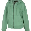 Women's zip-up hoodie Washed Manzanita II
