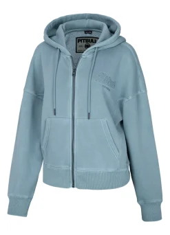 Women's zip-up hoodie Washed Manzanita II