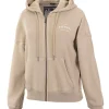 Women's zip-up hoodie Washed Manzanita