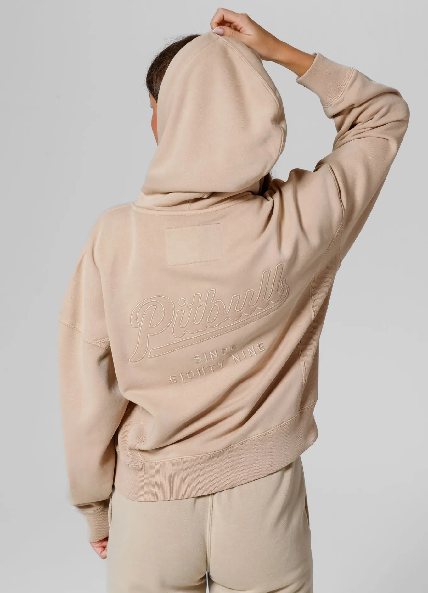 Women's zip-up hoodie Washed Manzanita II