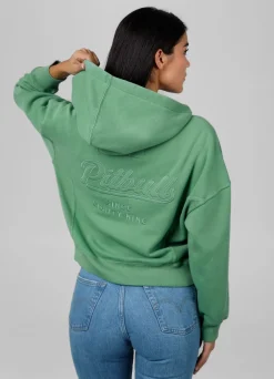 Women's zip-up hoodie Washed Manzanita II