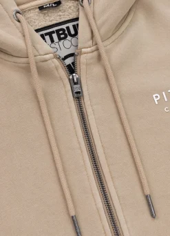 Women's zip-up hoodie Washed Manzanita