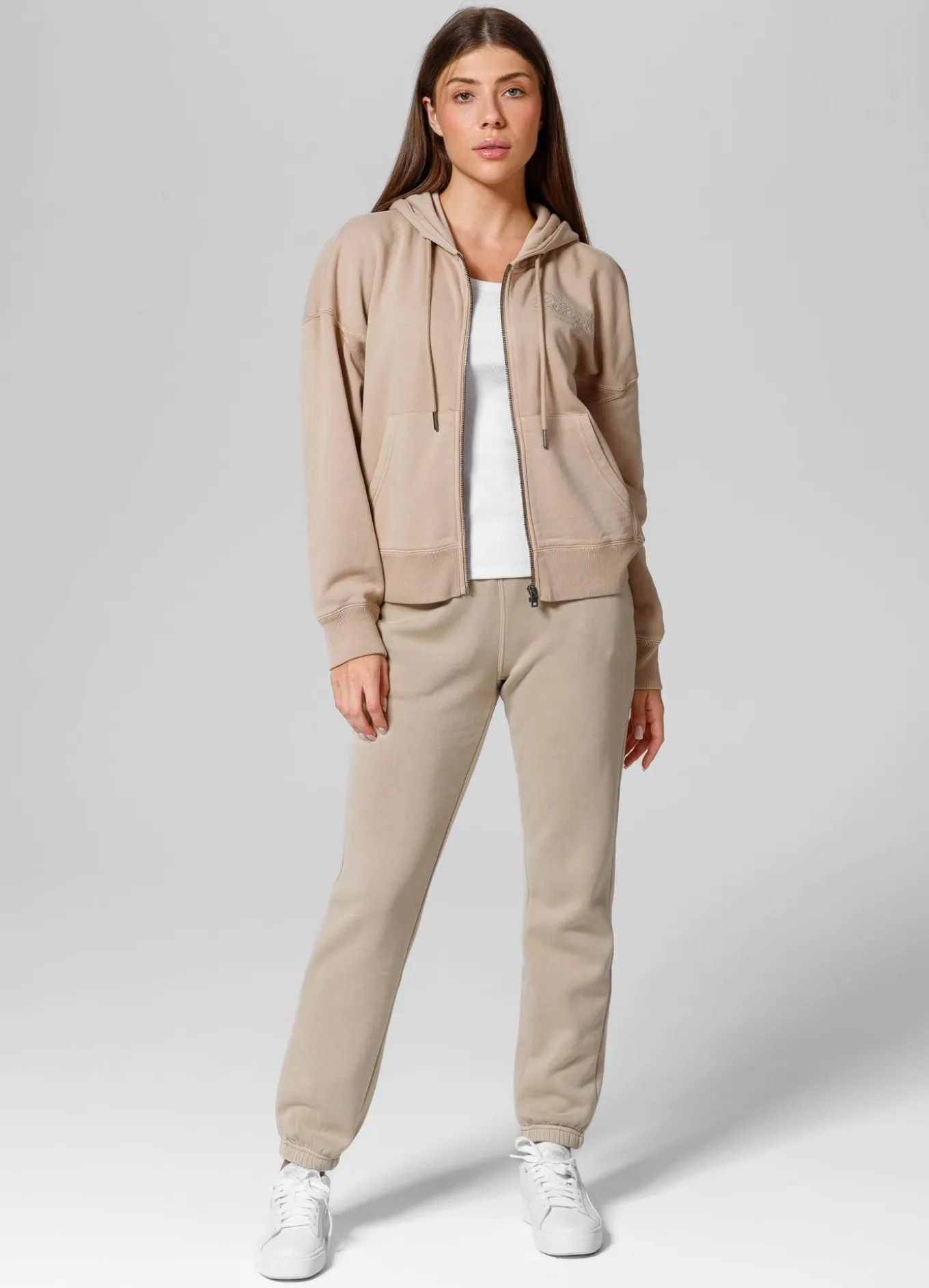 Women's zip-up hoodie Washed Manzanita II