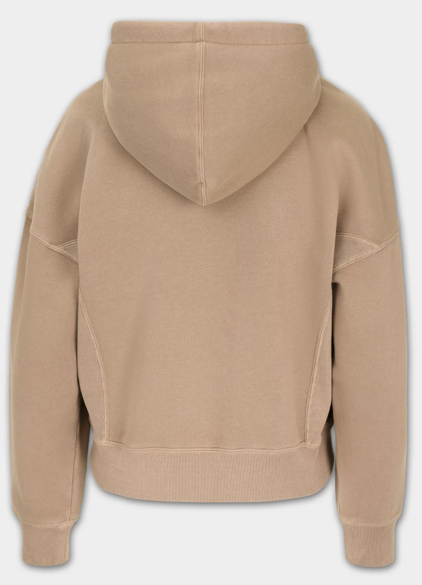 Women's zip-up hoodie Washed MANZANITA HEART - Sand