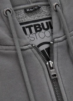 Women's zip-up hoodie Washed Manzanita
