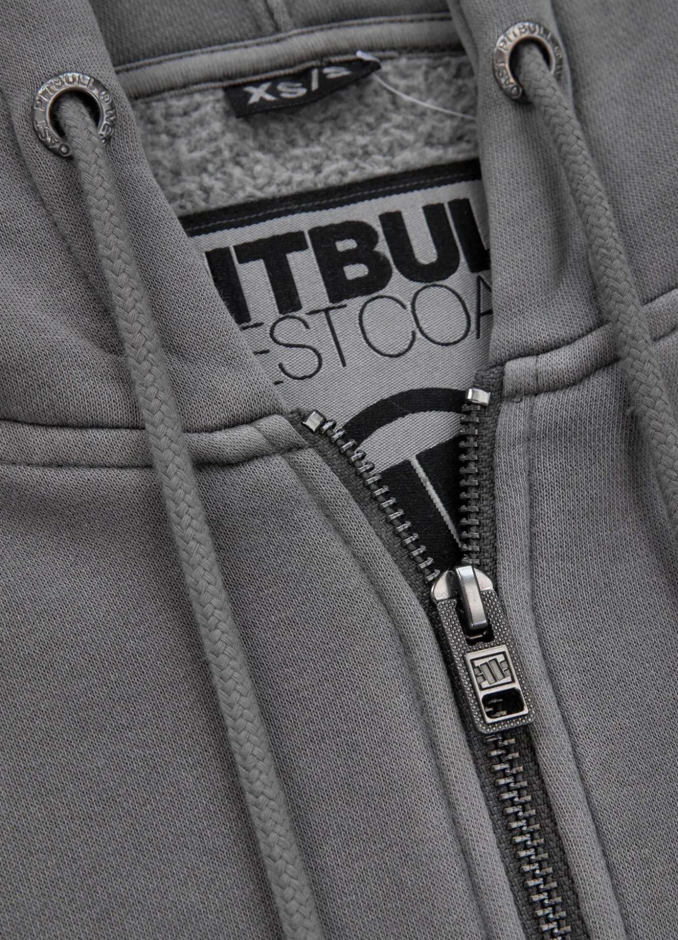 Women's zip-up hoodie Washed Manzanita