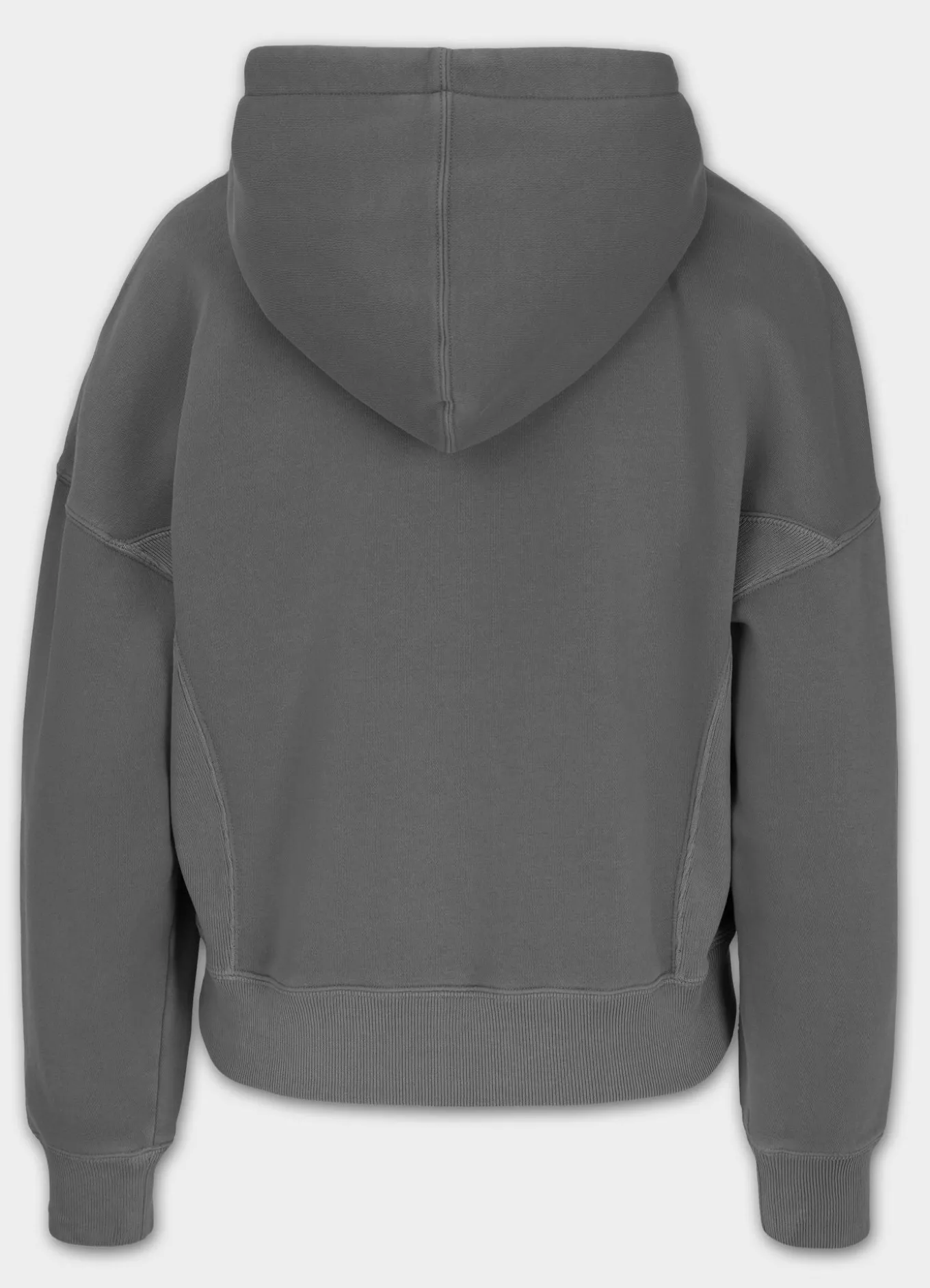 Women's zip-up hoodie Washed MANZANITA HEART - Gray